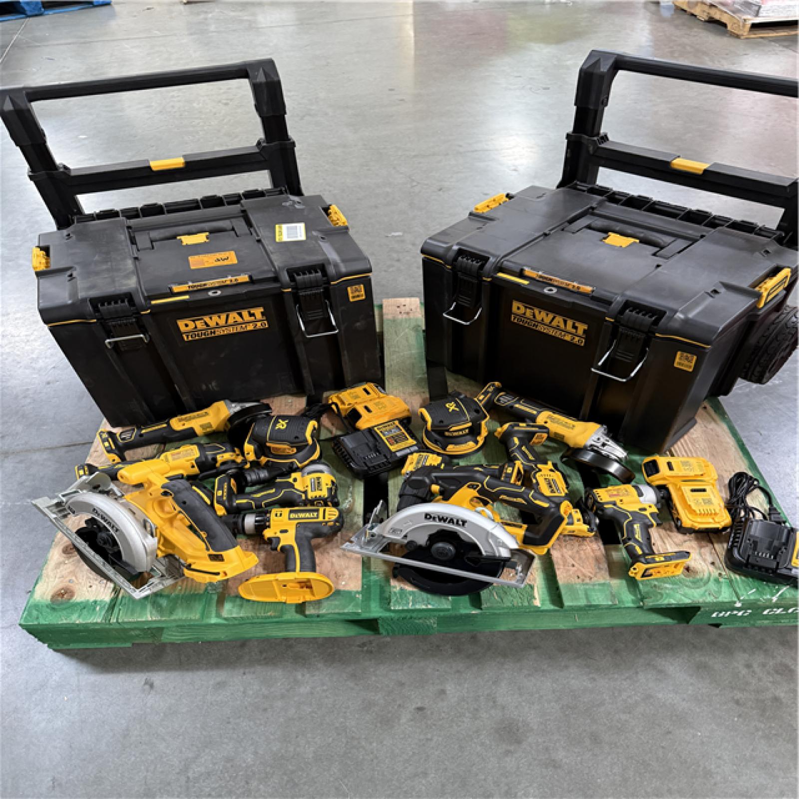 California AS-IS DeWalt tool pallet