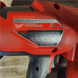 HOUSTON LOCATION - AS-IS MILWAUKEE 16 GAUGE STRAIGHT FINISH NAILER (TOOL ONLY)