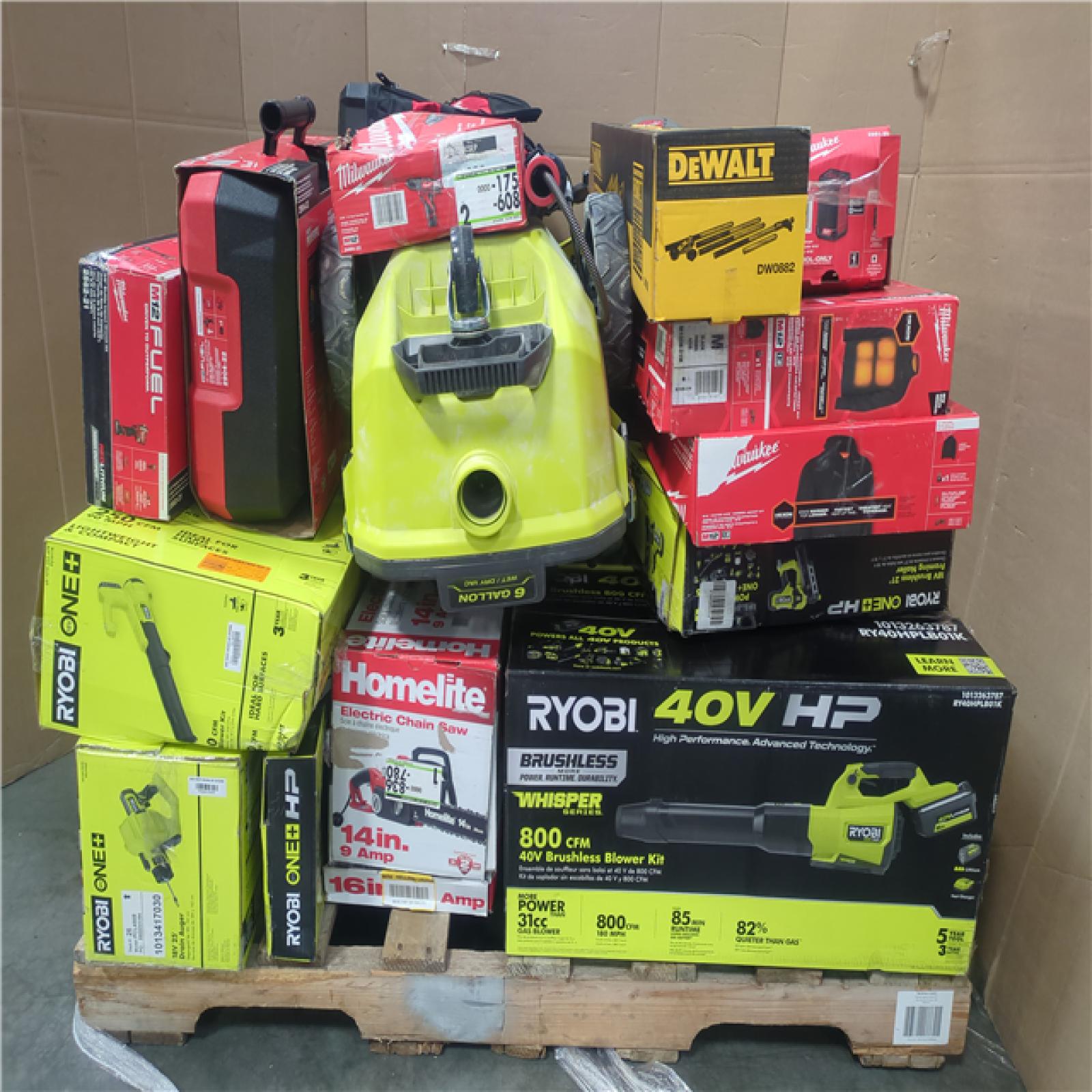 CALIFORNIA AS-IS TOOL PALLET