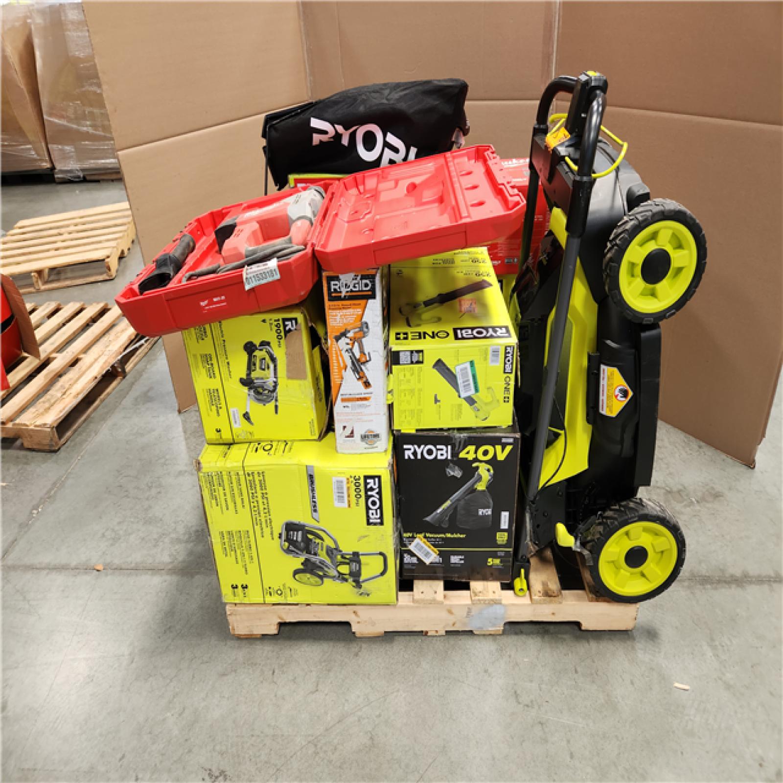 CALIFORNIA  AS-IS TOOL PALLET