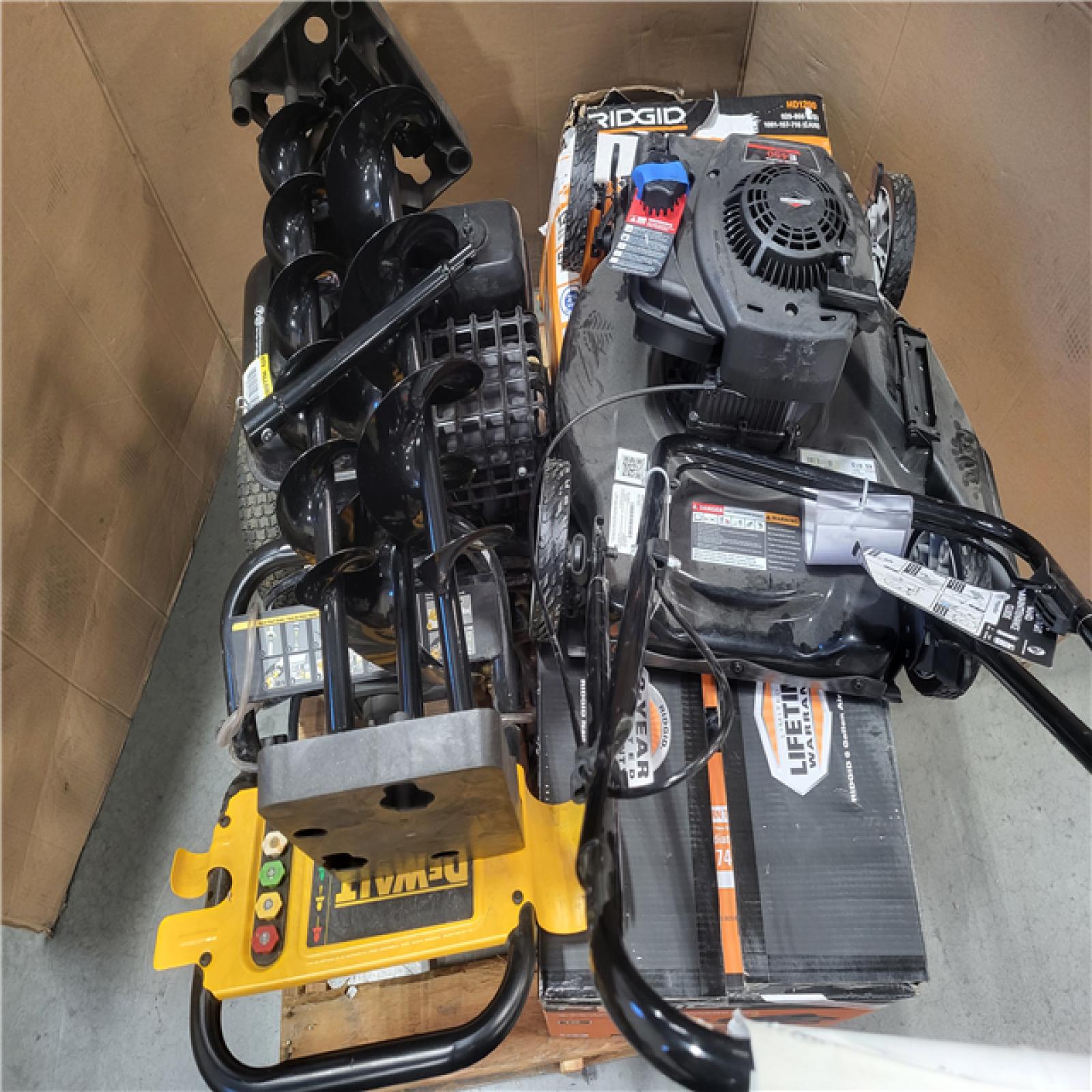 CALIFORNIA AS-IS OUTDOOR POWER EQUIPMENT