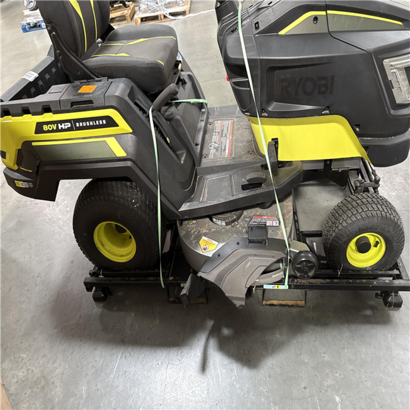 California AS-IS Ryobi 80V HP Riding Mower