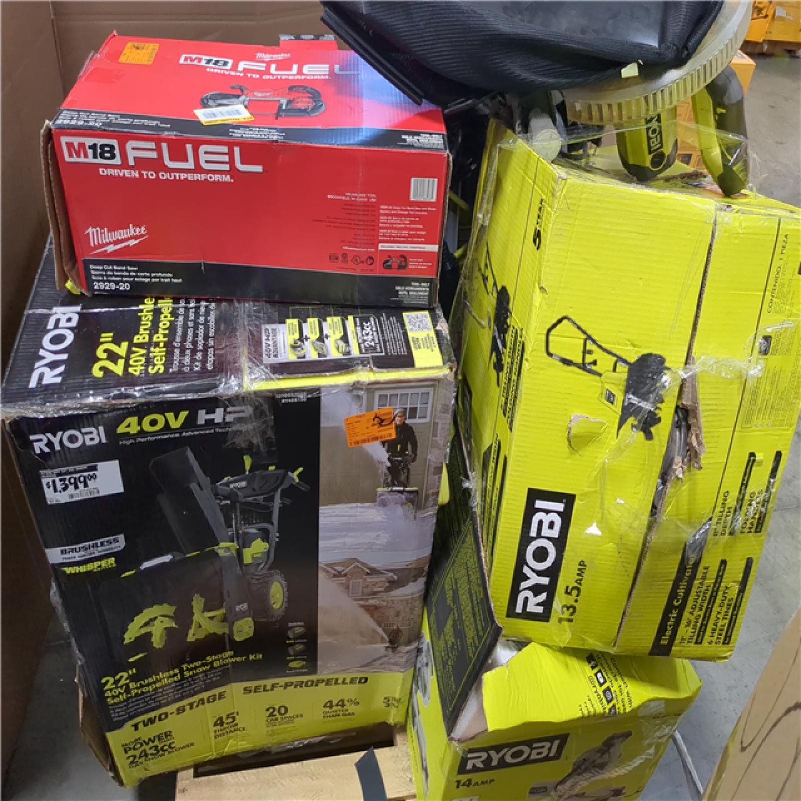 CALIFORNIA AS-IS TOOL PALLET