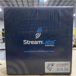 NEW! -Streamlabs Smart Home 3/4 in. Water Monitor and Control System with SharkBite