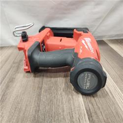 AS-IS- MILWAUKEE FUEL 18V Cordless 18-Gauge 1/4 in. Narrow Crown Stapler (Tool-Only)