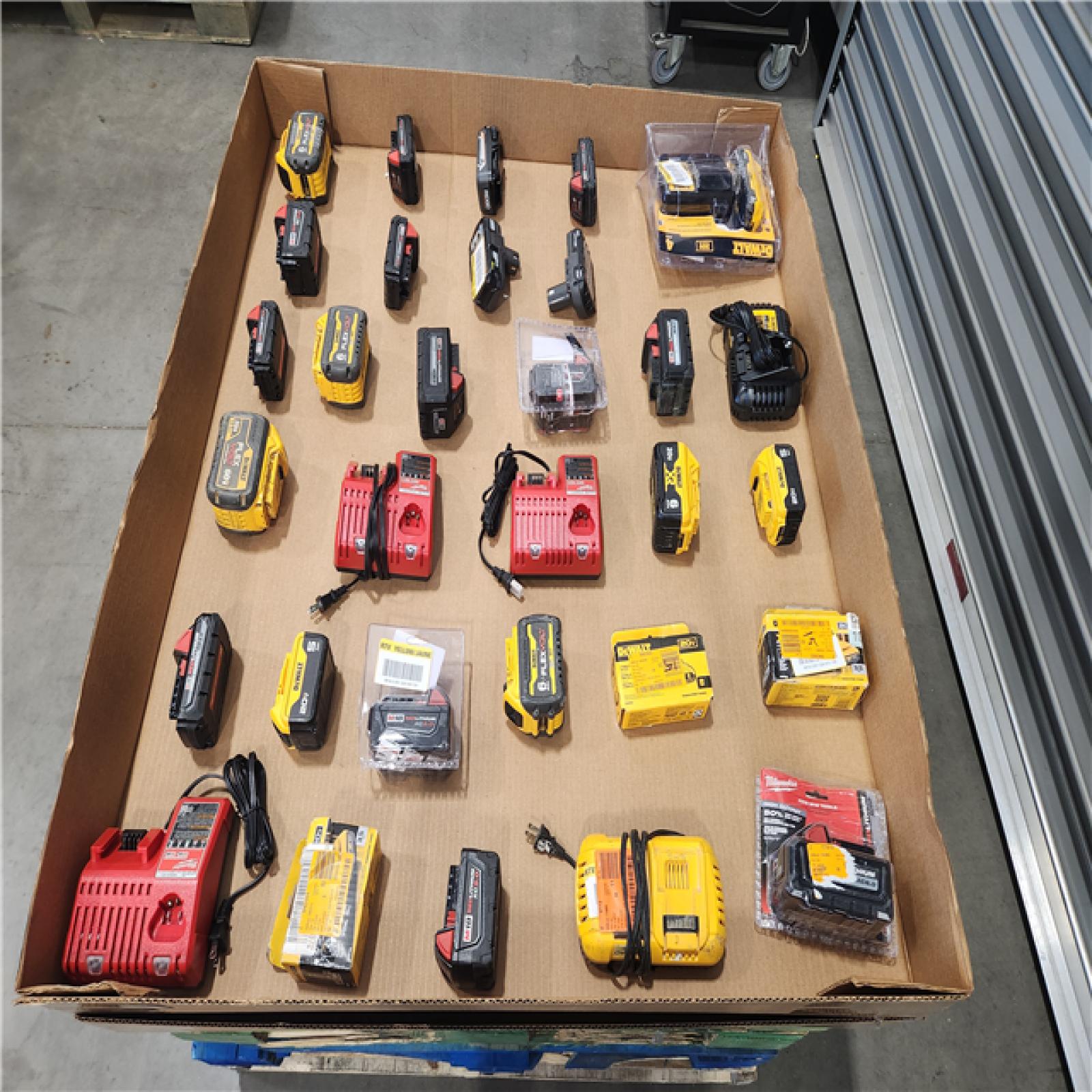 DALLAS LOCATION AS-IS- BATTERY PALLET