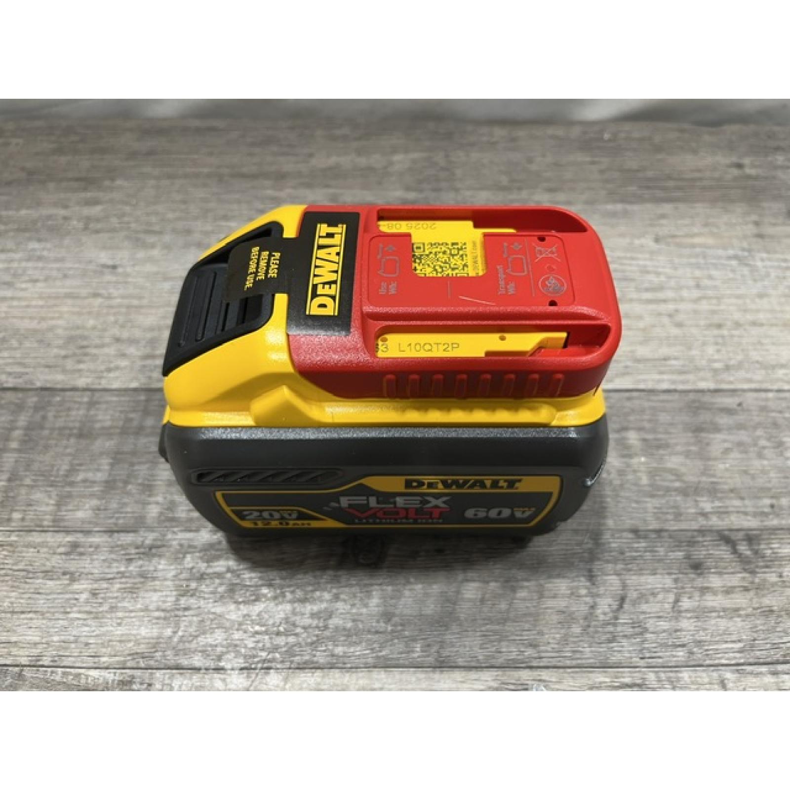 AS-IS DEWALT FLEXVOLT 20V/60V MAX Lithium-Ion 12.0Ah Battery