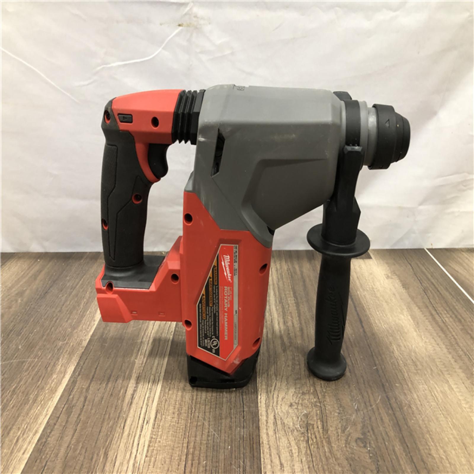 AS-IS Milwaukee FUEL 18V Lithium-Ion Brushless Cordless 1 in. SDS-Plus Rotary Hammer (Tool-Only)