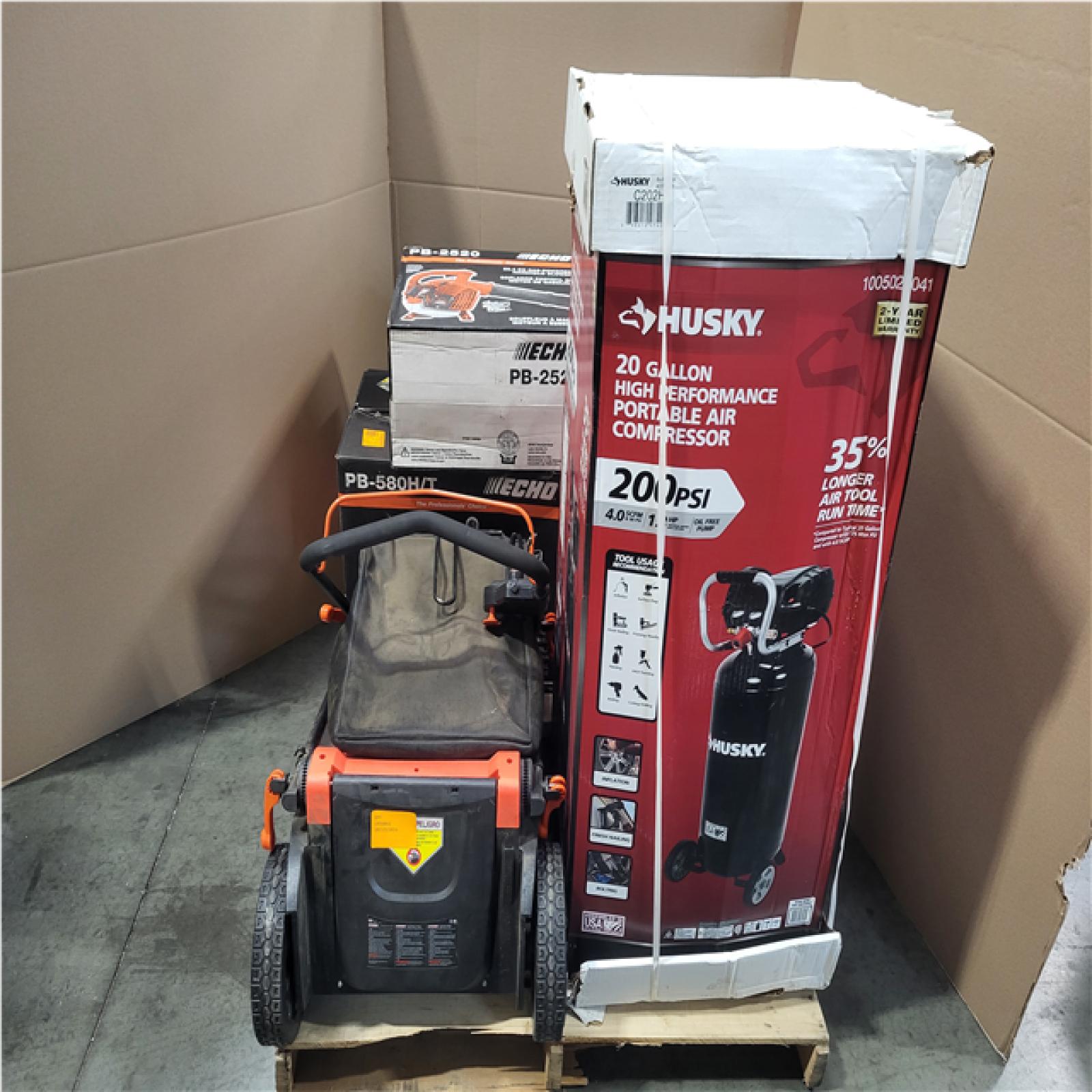 CALIFORNIA AS-IS OUTDOOR POWER EQUIPMENT