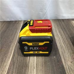 AS-IS DEWALT 20V/60V MAX FLEXVOLT Lithium-Ion 9.0Ah Battery and Charger Starter Kit