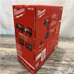 NEW - Milwaukee 18V Lithium-Ion Cordless Drill Driver/Impact Driver Combo Kit
