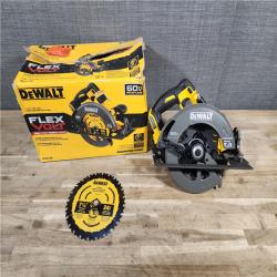 HOUSTON LOCATION - AS-IS (APPEARS LIKE NEW) DeWALT Flexvolt Max 7-1/4 60V Brushless Circular Saw (Tool Only)