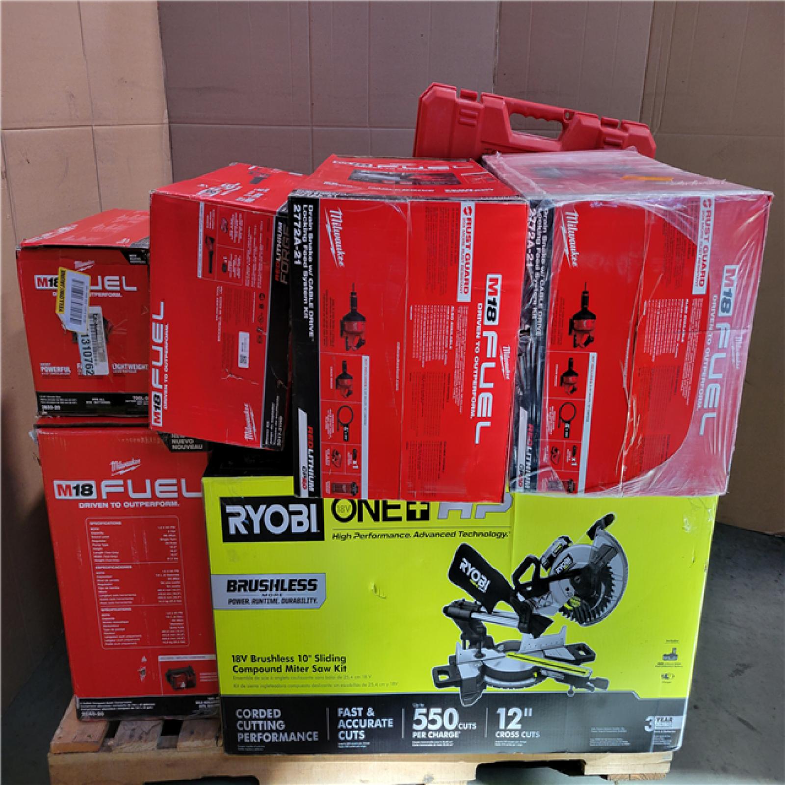 CALIFORNIA AS-IS TOOL PALLET