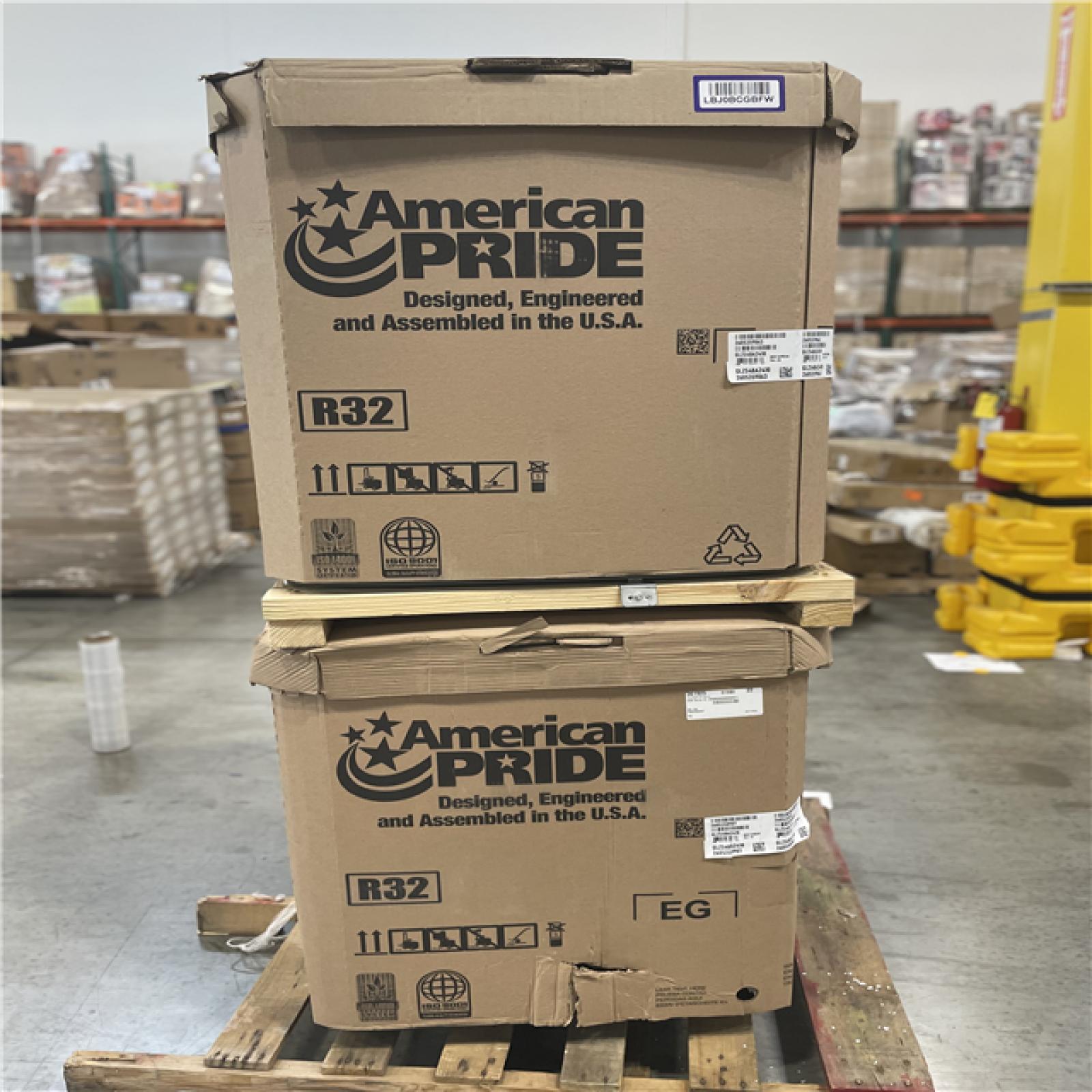 DALLAS LOCATION- AS-IS GOODMAN 2 Ton 14.5 SEER2 Central Heat Pump Condenser - R-32 (2 UNITS)