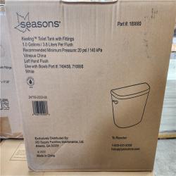 Phoenix Location NEW Seasons Keating Round Toilet Bowl With Tank 1.0 Gallons/ 3.8 Liters a Flush Pallet (12 Toilets)
