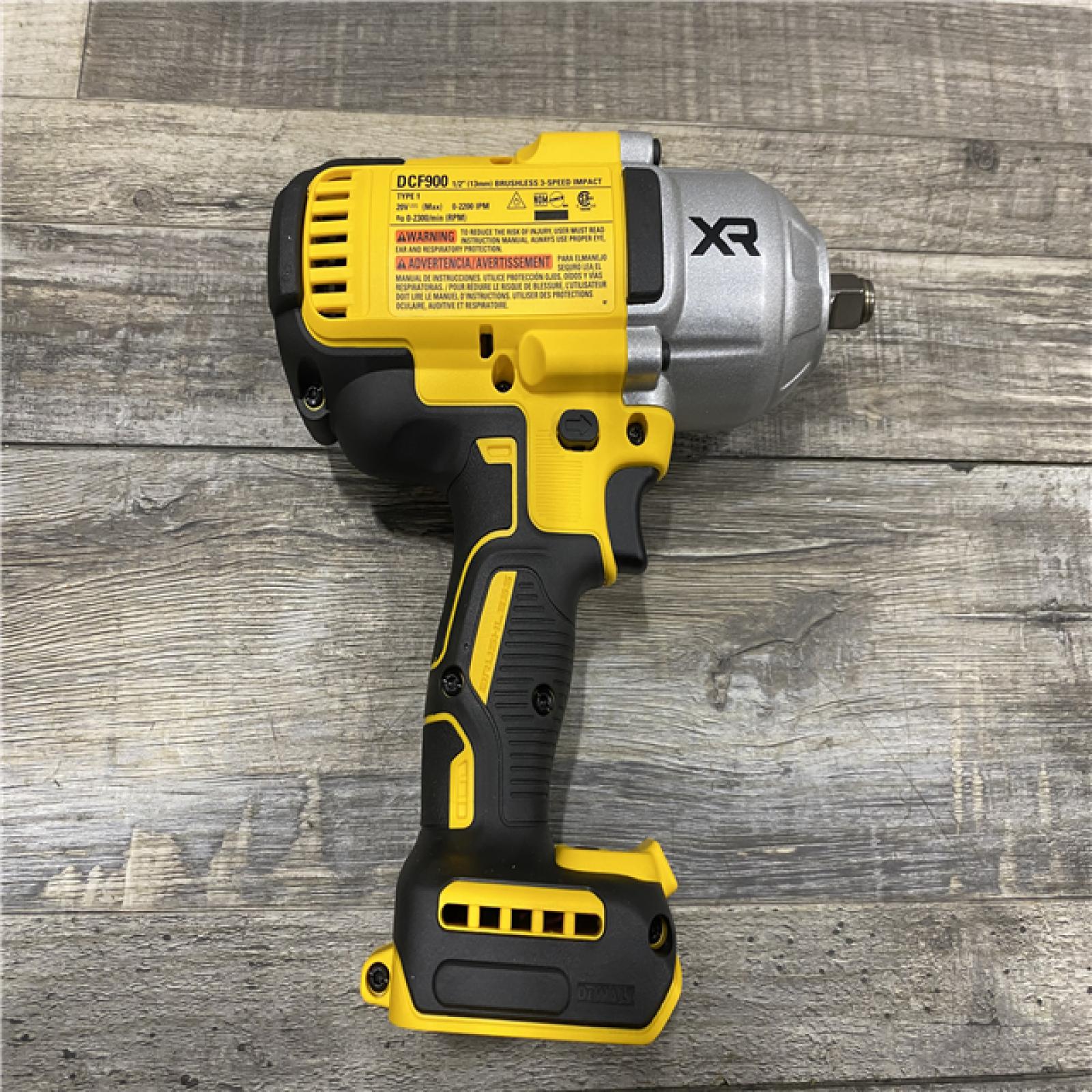 AS-IS DEWALT 20V MAX Cordless 1/2 in. Impact Wrench (Tool Only)