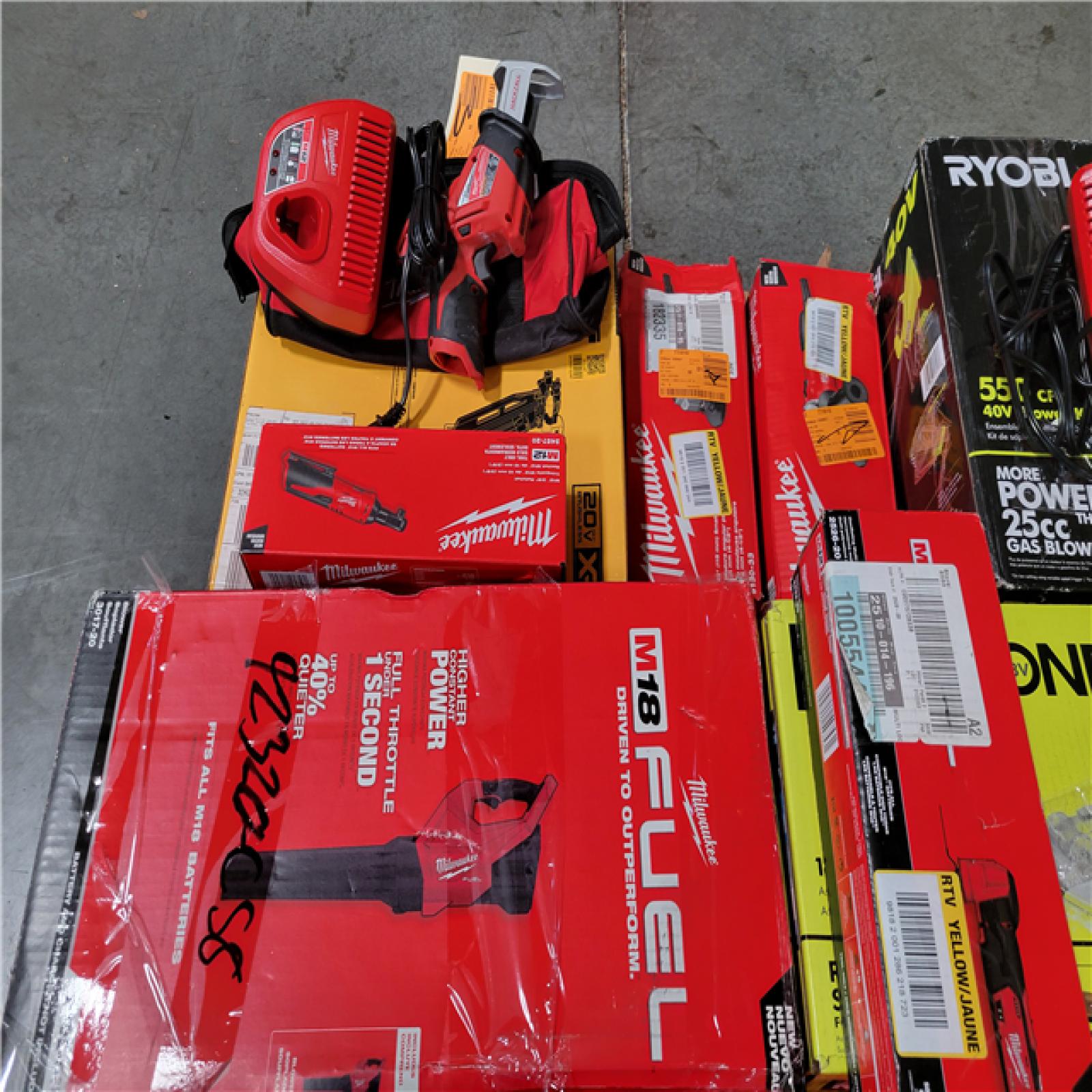 CALIFORNIA AS-IS TOOL PALLET