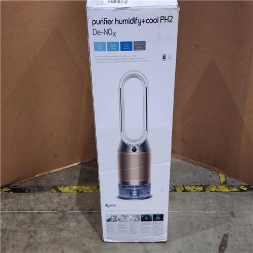 HOUSTON LOCATION - AS-IS (NEW) DYSON 109 Sq. Ft. Combined HEPA+K-Carbon Filter in White/Gold with Air Multiplier Technology and Humidification