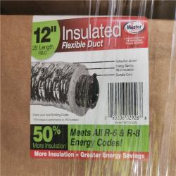 Phoenix NEW Mixed Master Flow Insulated Flexible Duct R8 Silver Jacket Pallet
