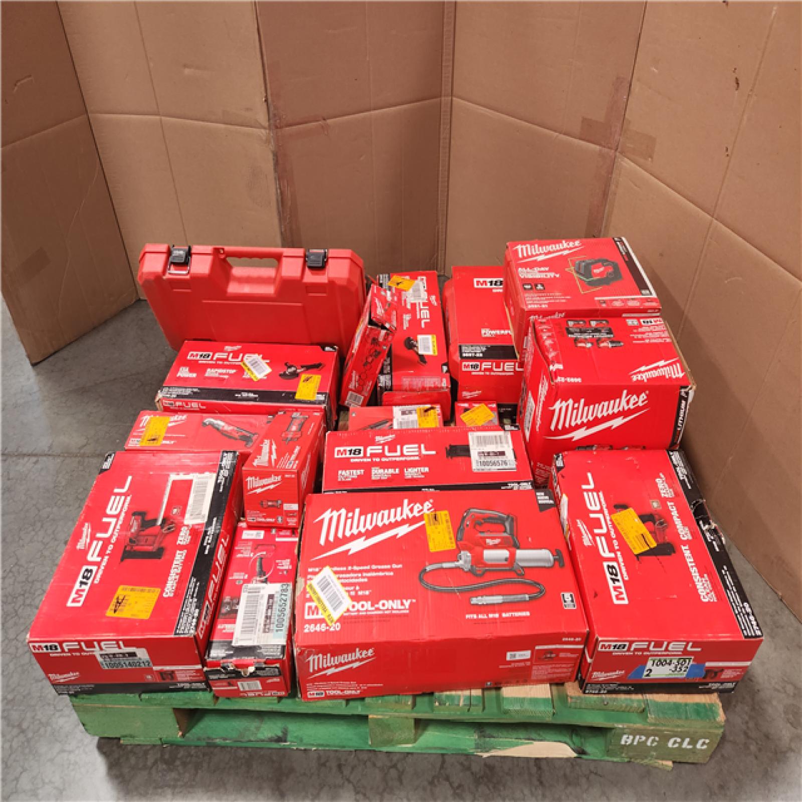 CALIFORNIA AS-IS TOOL PALLET