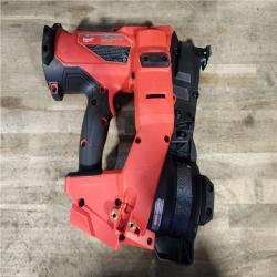 HOUSTON LOCATION - AS-IS Milwaukee M18 FUEL 18-Volt Lithium-Ion Brushless Cordless Coil Roofing Nailer (Tool Only)
