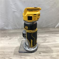 AS-IS DEWALT 20V MAX XR Cordless Fixed Base Compact Router (Tool Only)