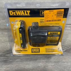 NEW - DEWALT 20-Volt MAX Lithium-Ion 4.0Ah Battery with 12-Volt to 20-Volt MAX Charger
