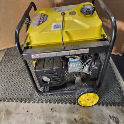 HOUSTON LOCATION - AS-IS CHAMPION 5300/4250-Watt Gasoline and Propane Powered Dual Fuel Portable Generator with CO Shield