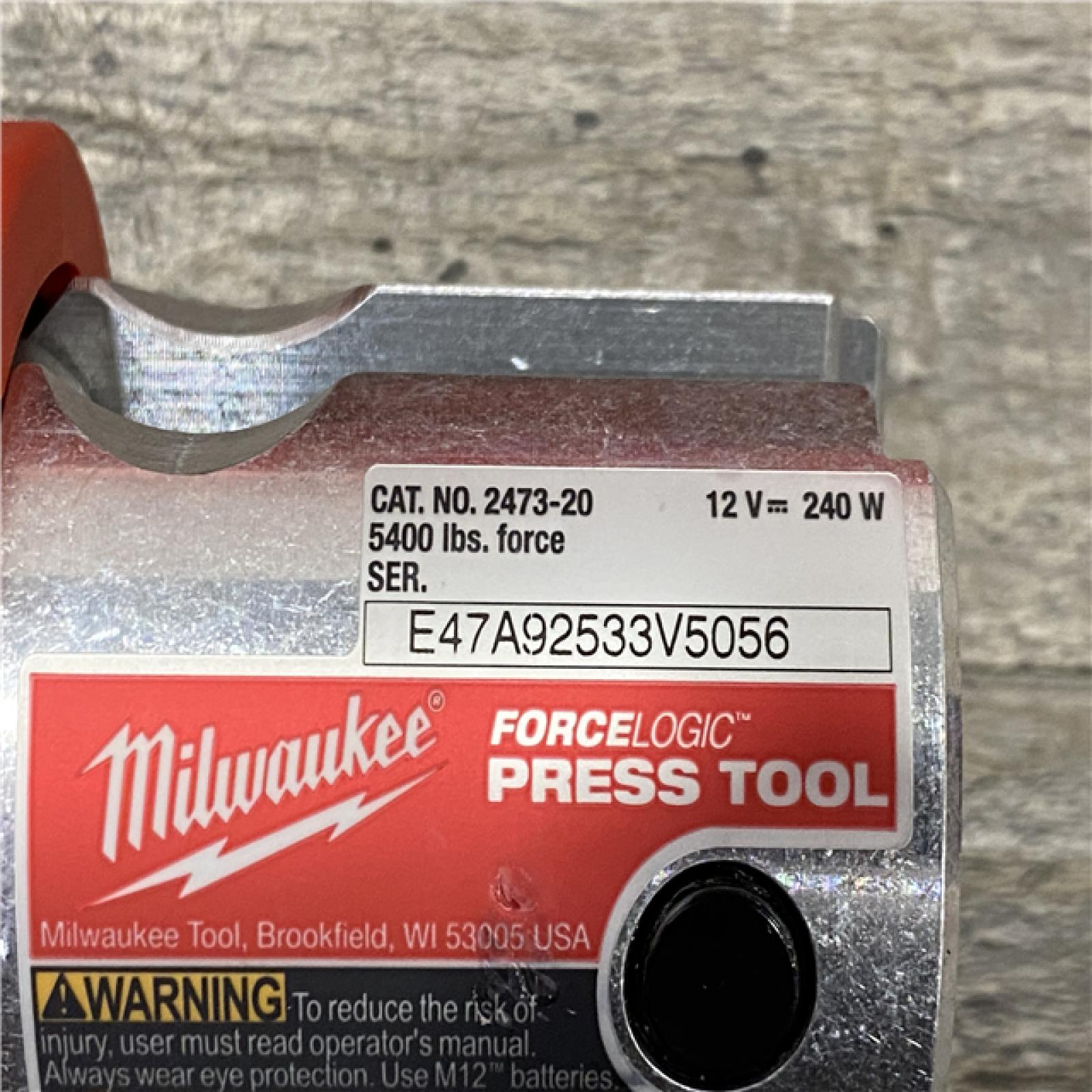 AS-IS Milwaukee 12-Volt Lithium-Ion Force Logic Cordless Press Tool Kit