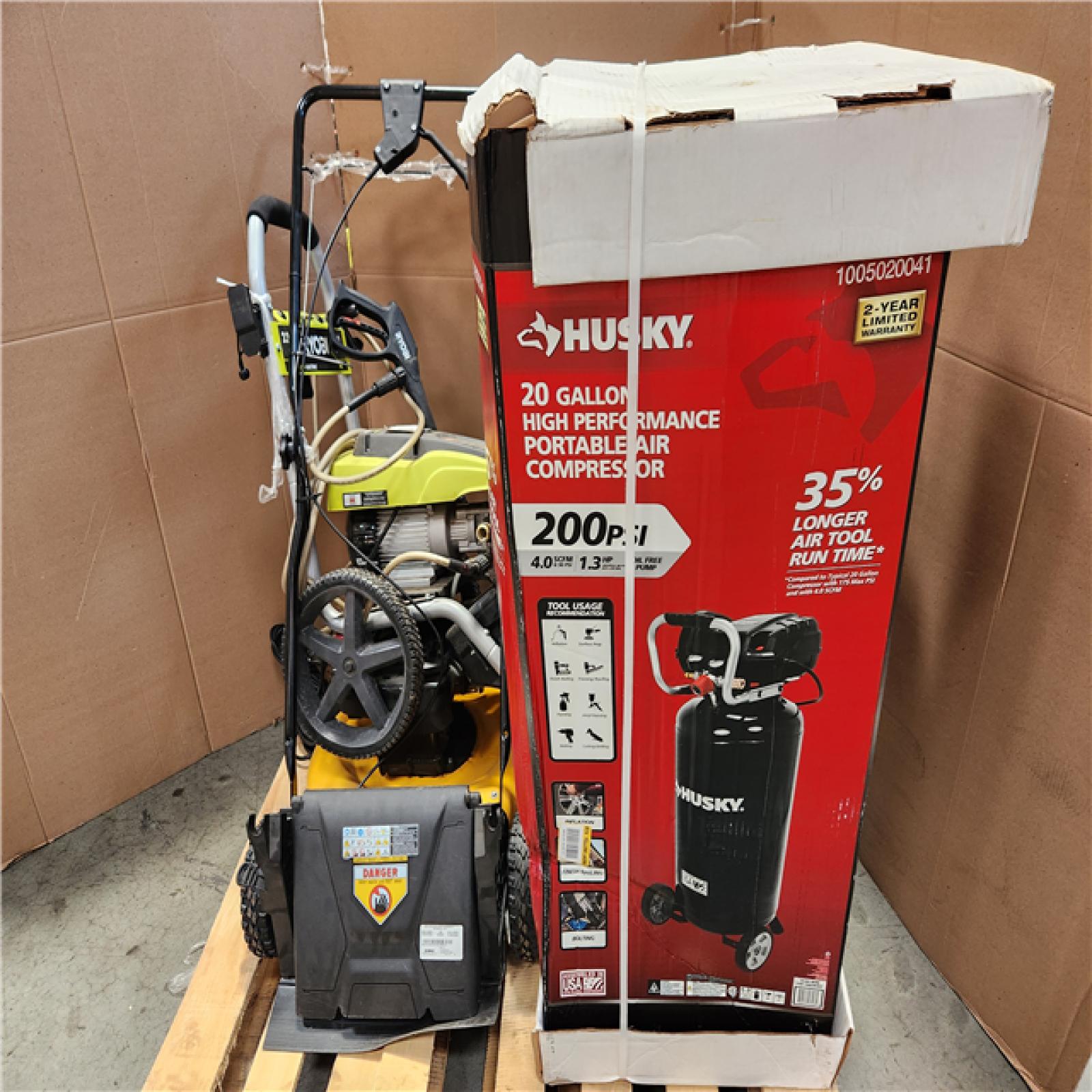 CALIFORNIA AS-IS OUT DOOR POWER EQUIPMENT