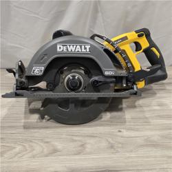 AS-IS DEWALT FLEXVOLT 60V MAX Cordless 7-1/4 in. Wormdrive Style Circular Saw (Tool Only)