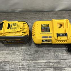 AS-IS DEWALT 20V/60V MAX FLEXVOLT Lithium-Ion 9.0Ah Battery and Charger Starter Kit