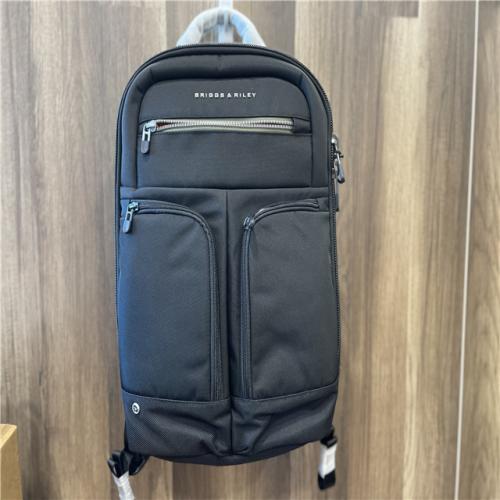 NEW! Briggs & Riley Here, There, Anywhere Slim Expandable Backpack - Black