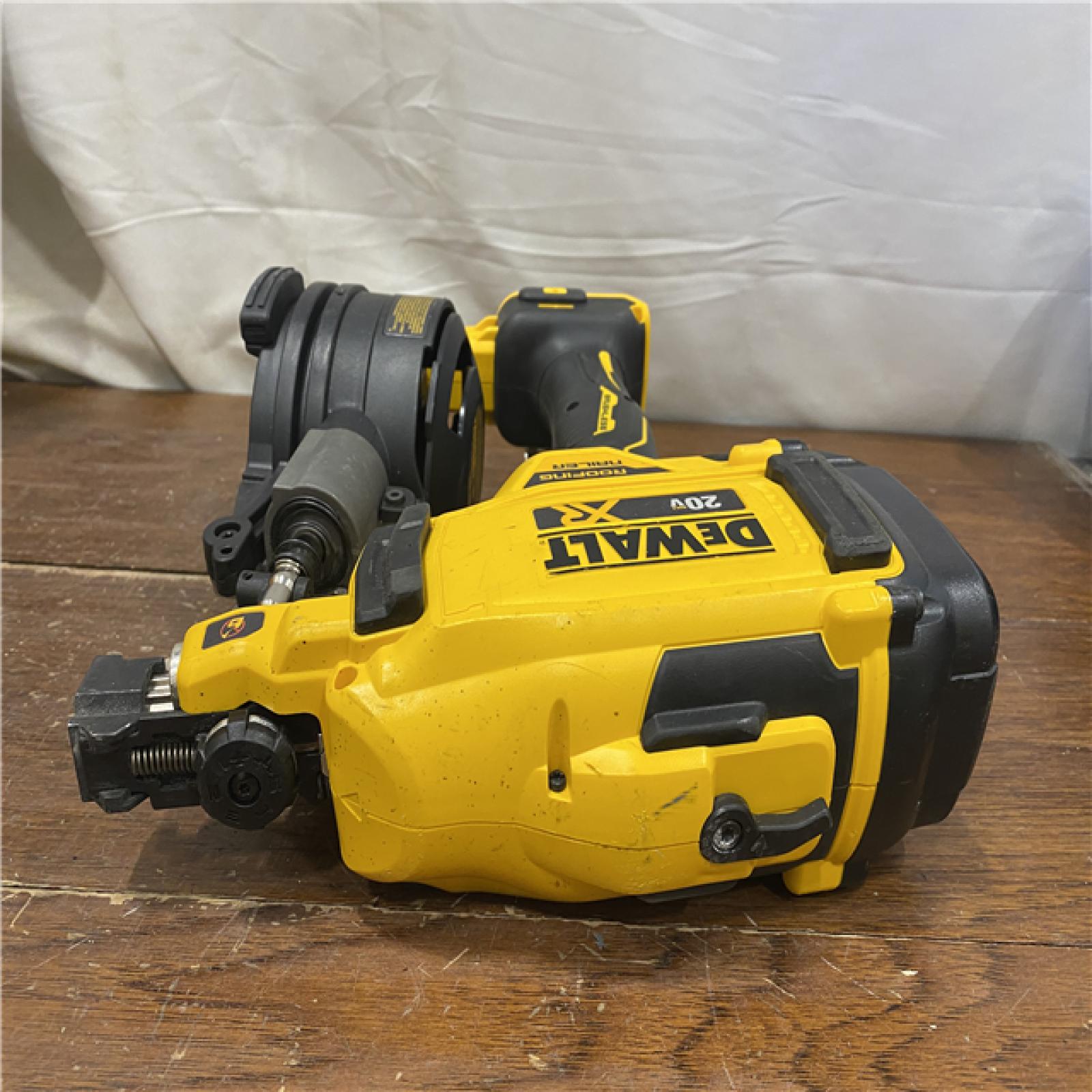 AS-IS DeWalt DCN45RNB 20V Max 15 Degree Cordless Coil Roofing Nailer (Tool Only)