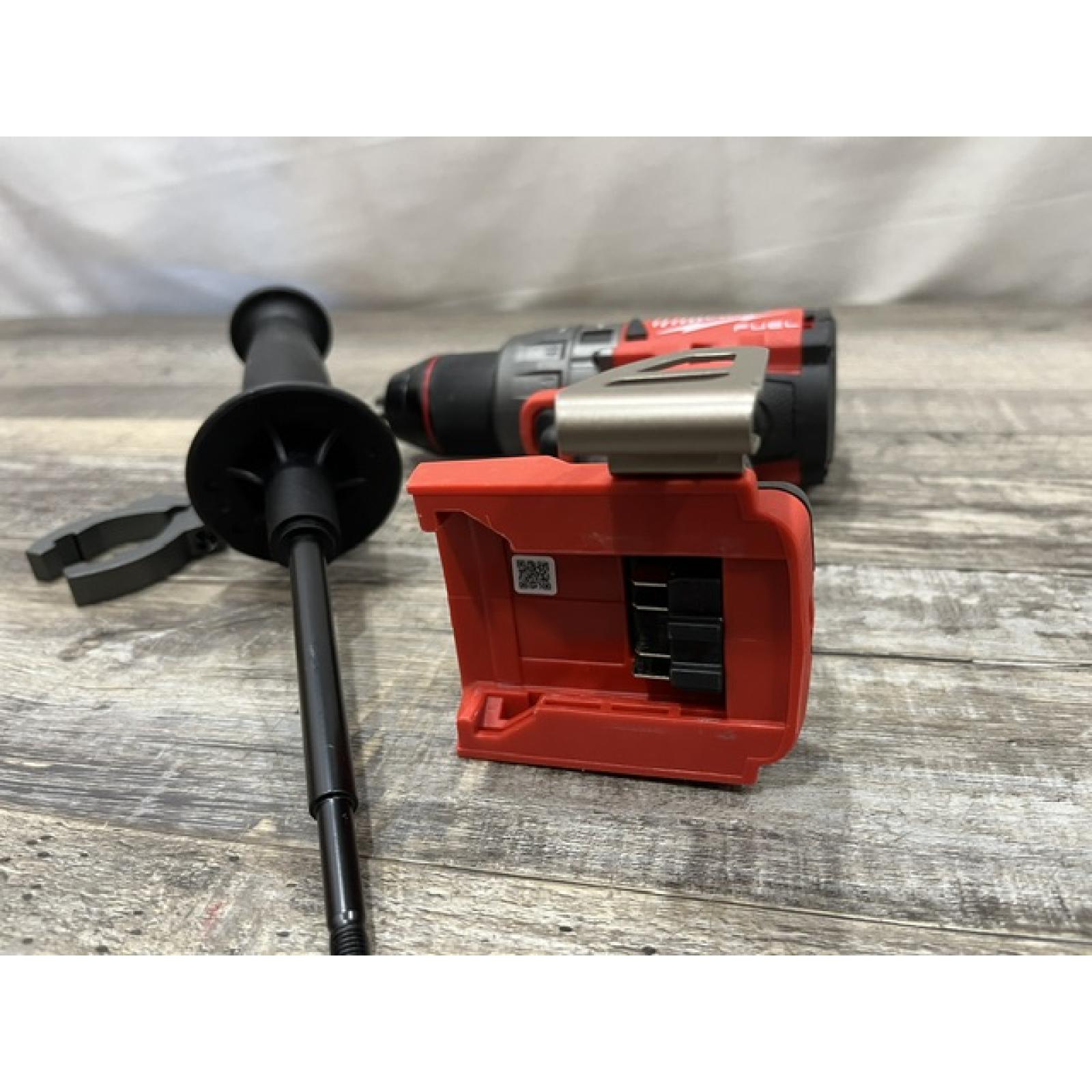 AS-IS Milwaukee FUEL 18V Lithium-Ion Brushless Cordless 1/2 in. Hammer Drill/Driver (Tool-Only)