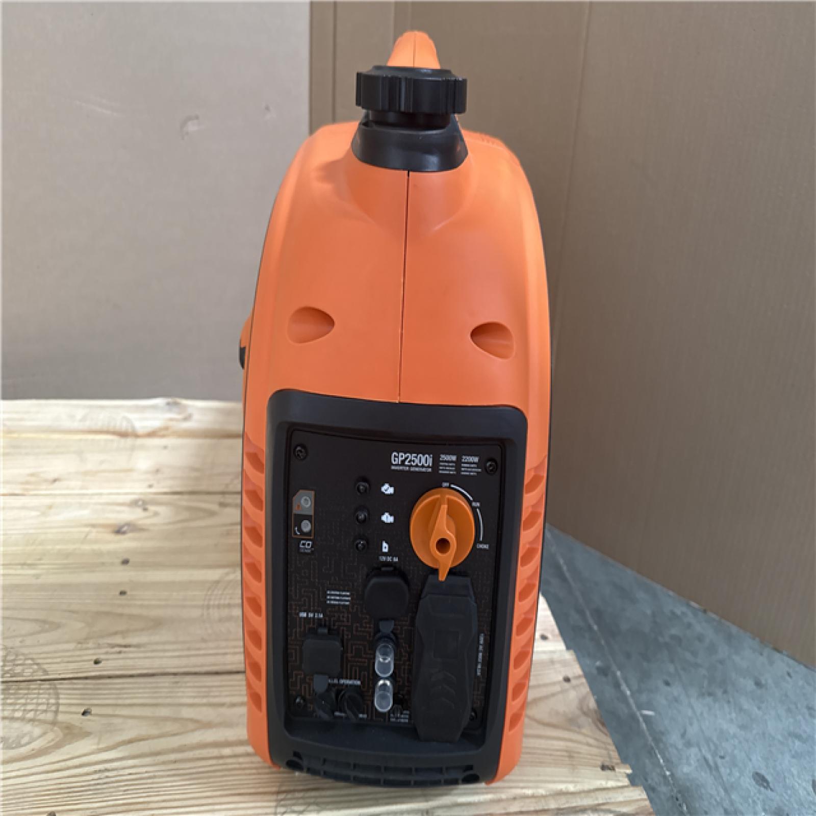 CALIFORNIA AS-IS GENERAC GENERATOR GP2500i