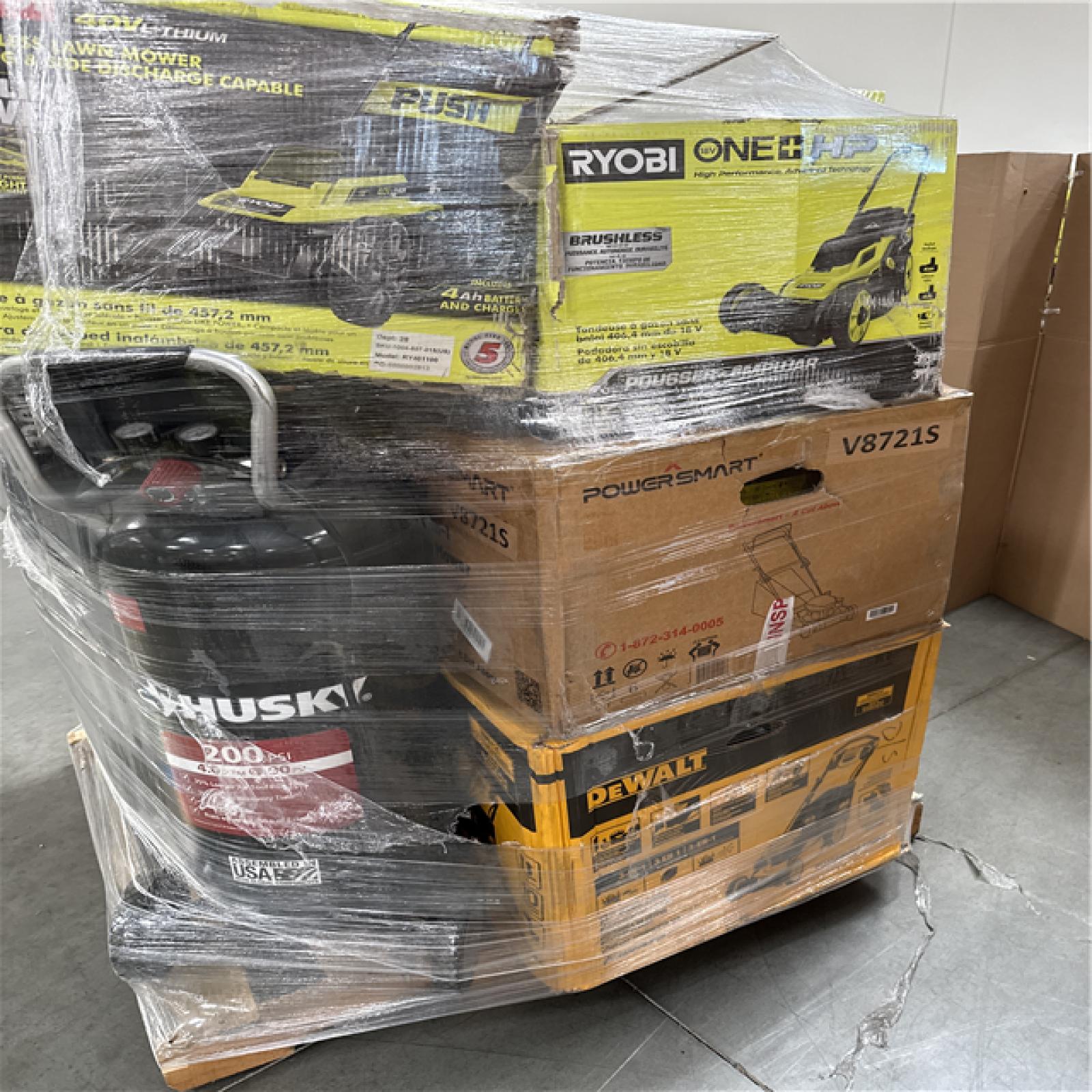 California AS-IS Outdoor Power Equipment