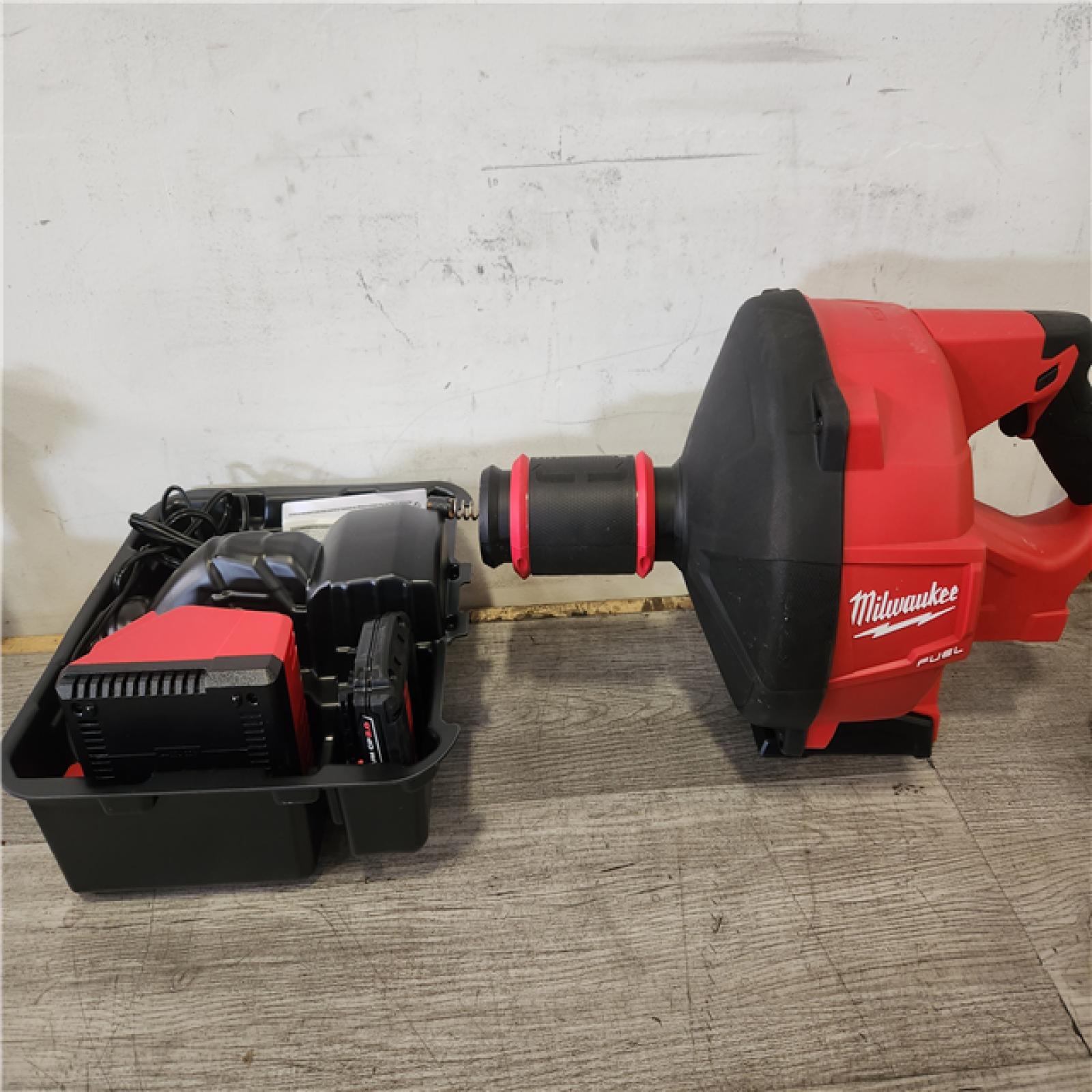 Phoenix NEW Milwaukee M18 FUEL 18-Volt Lithium-Iron Cordless Plumbing Drain Snake Auger Kit with w/ CABLE DRIVE & 5/16 in. x 35 ft. Cable