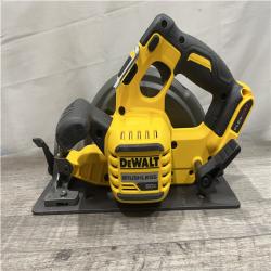 AS-IS DEWALT FLEXVOLT 60V MAX Cordless Brushless 7-1/4 in. Circular Saw with Brake (Tool Only)