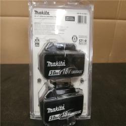 Phoenix NEW Makita 18V LXT Lithium-Ion High Capacity Battery Pack 3.0Ah with Fuel Gauge (2-Pack)