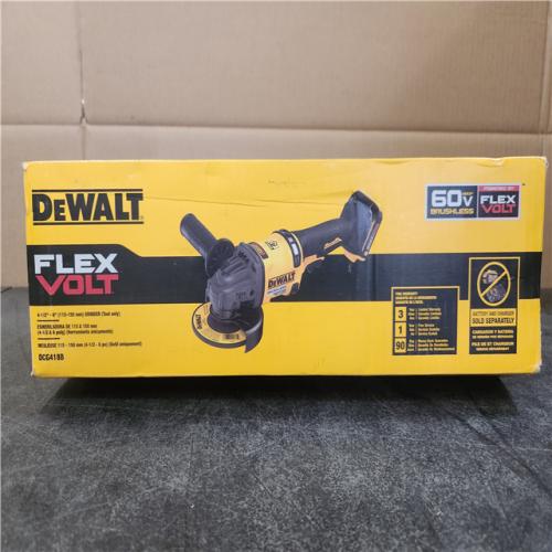 Phoenix LIKE NEW DEWALT FLEXVOLT 60V MAX Cordless Brushless 4.5 in. to 6 in. Small Angle Grinder with Kickback Brake (Tool Only)