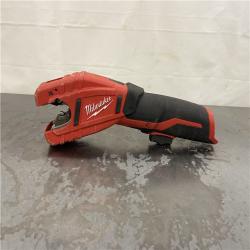 AS-IS- Milwaukee M12 12V Lithium-Ion Cordless Copper Tubing Cutter (Tool-Only)
