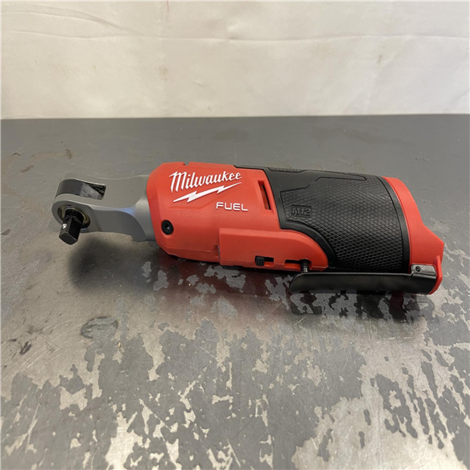 AS-IS - Milwaukee M12 FUEL 12-Volt Lithium-Ion Brushless Cordless High Speed 3/8 in. Ratchet