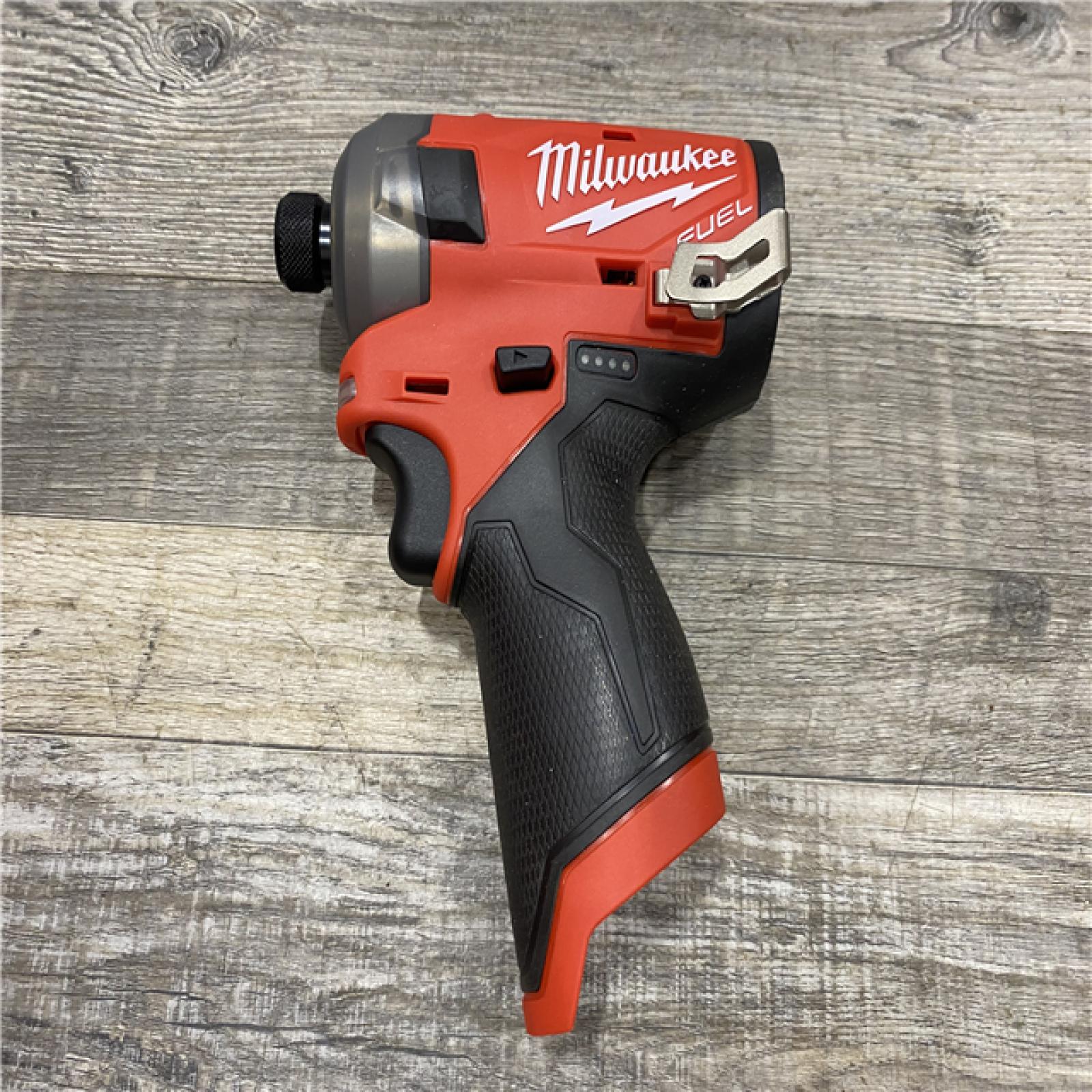 AS-IS Milwaukee FUEL SURGE 12V Lithium-Ion Brushless Cordless 1/4 in. Hex Impact Driver Compact Kit