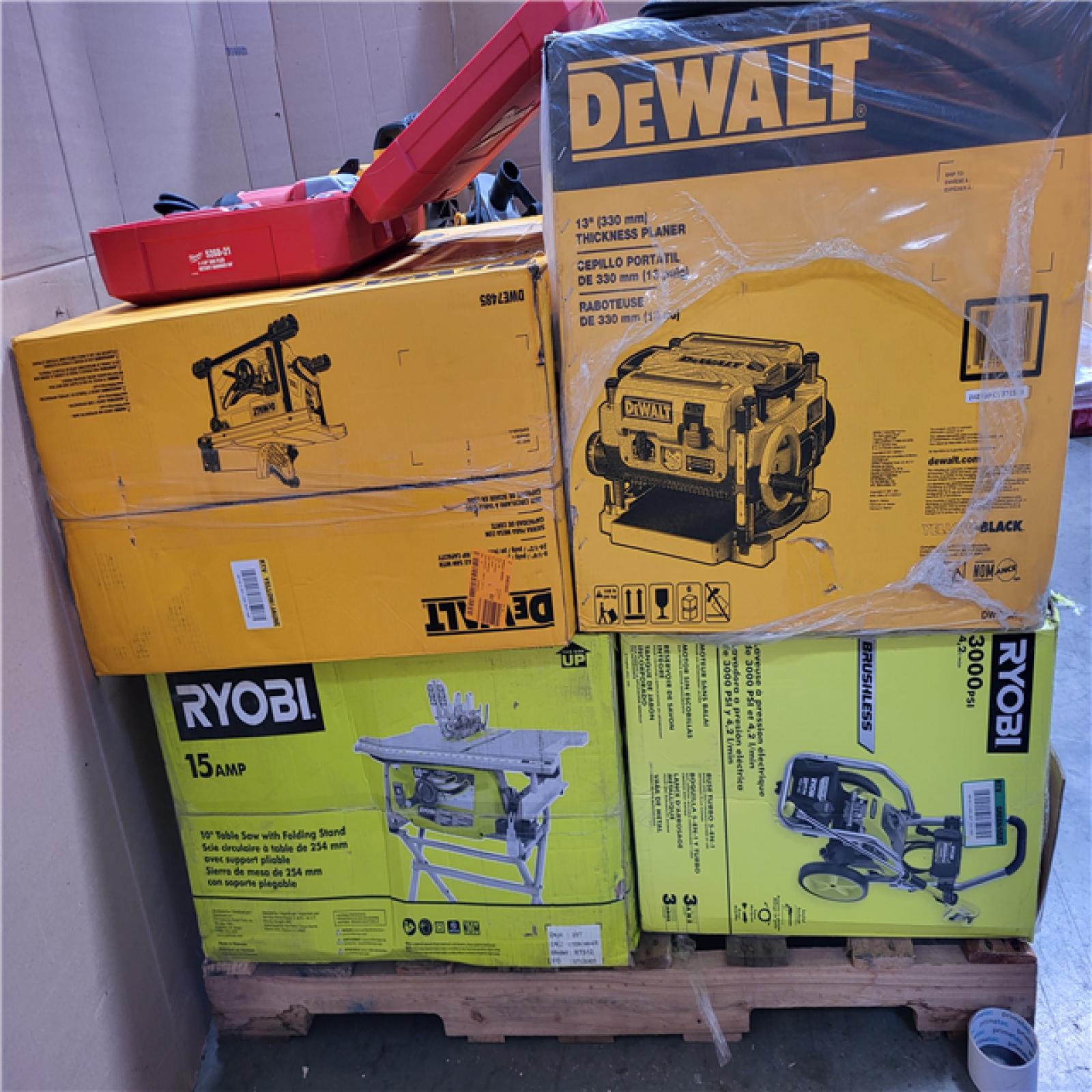 CALIFORNIA AS-IS TOOL PALLET