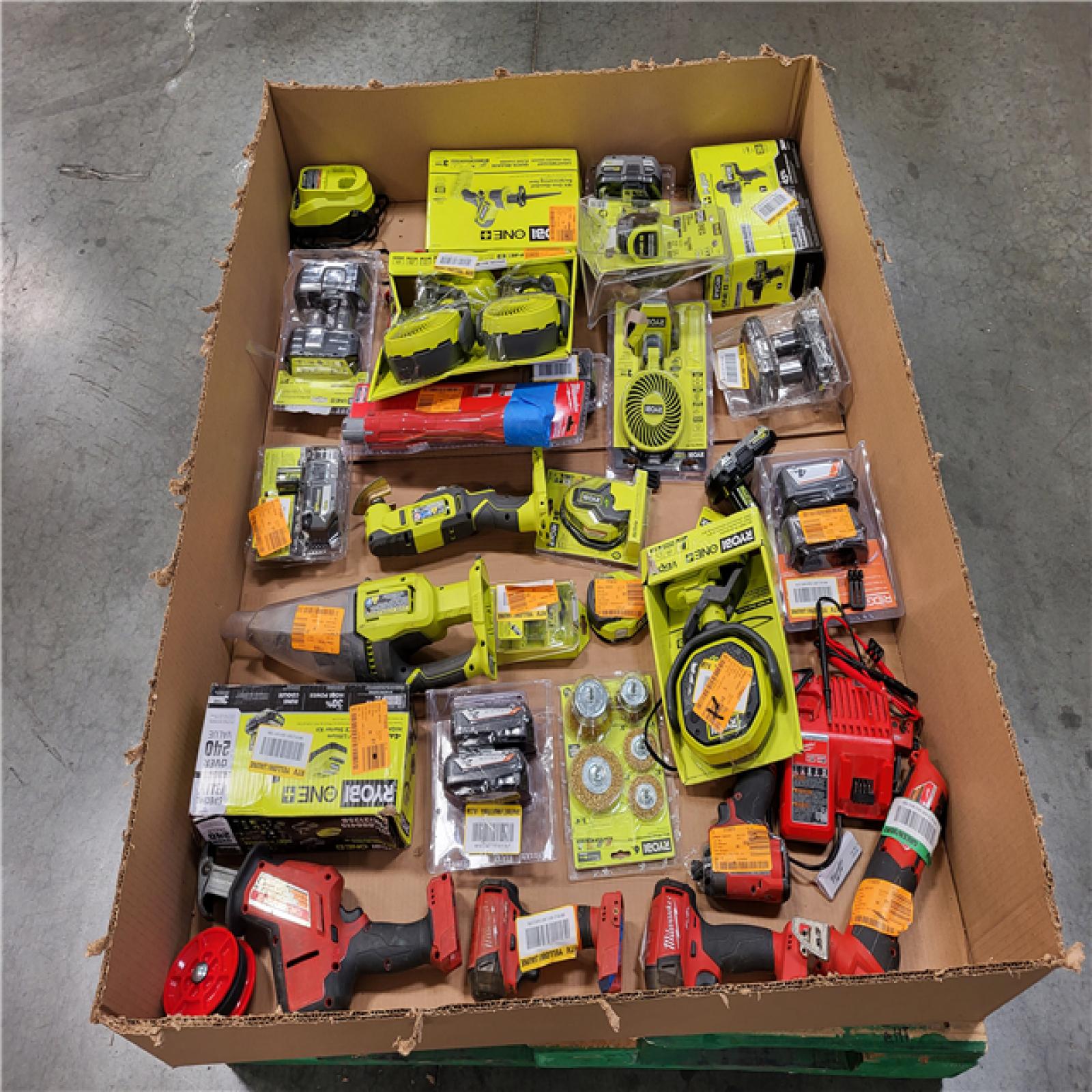 CALIFORNIA AS-IS TOOL PALLET