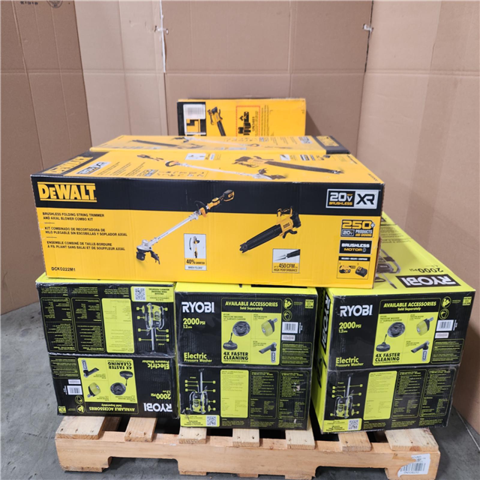 CALIFORNIA AS-IS TOOL PALLET