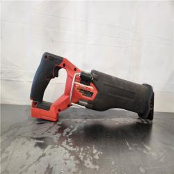 AS-IS- Milwaukee M18 18V Fuel Sawzall 1-1/4  Reciprocating Saw Cordless Lithium-Ion Brushless