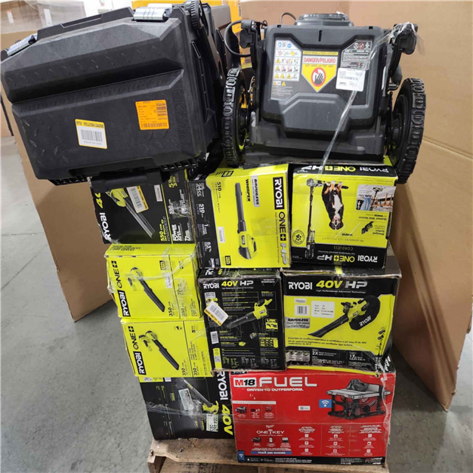 CALIFORNIA AS-IS TOOL PALLET