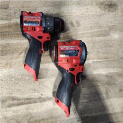 HOUSTON LOCATION - AS-IS M12 FUEL 12V Lithium-Ion Cordless Drill Driver  Impact Wrench Combo Kit (2-Tool) W/Batteries  Charger & Bag